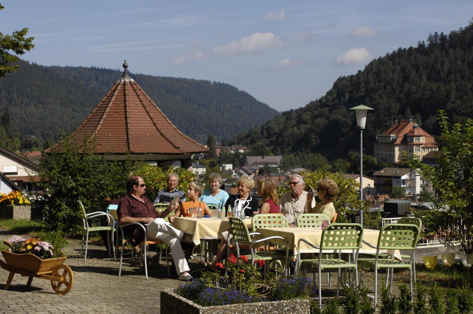 Hotel Bergfrieden バート・ヴィルトバート エクステリア 写真